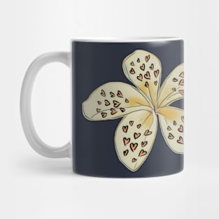 Frangi bloom with hearts Mug